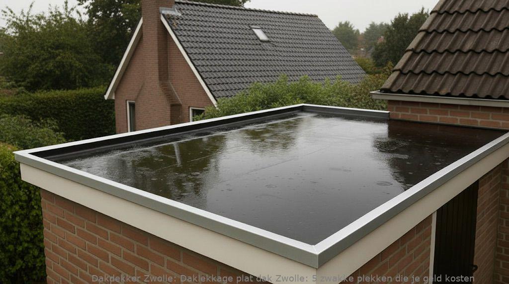 Daklekkage Plat Dak Zwolle